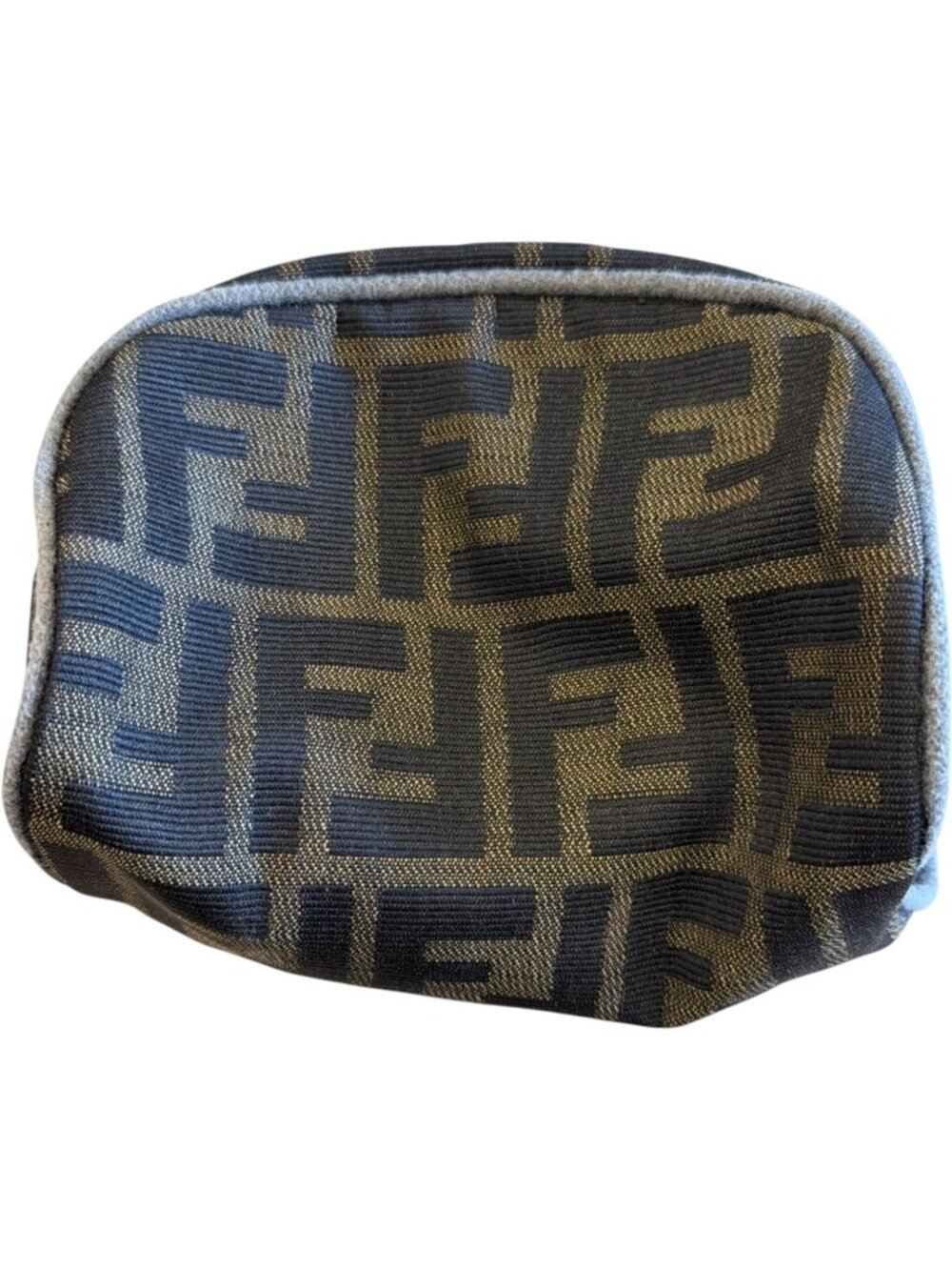 706154CR C1 Fendi Wallet Brown PVC